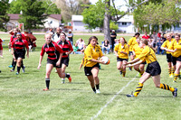 Rush at Lady Badgers Rugby Cup_